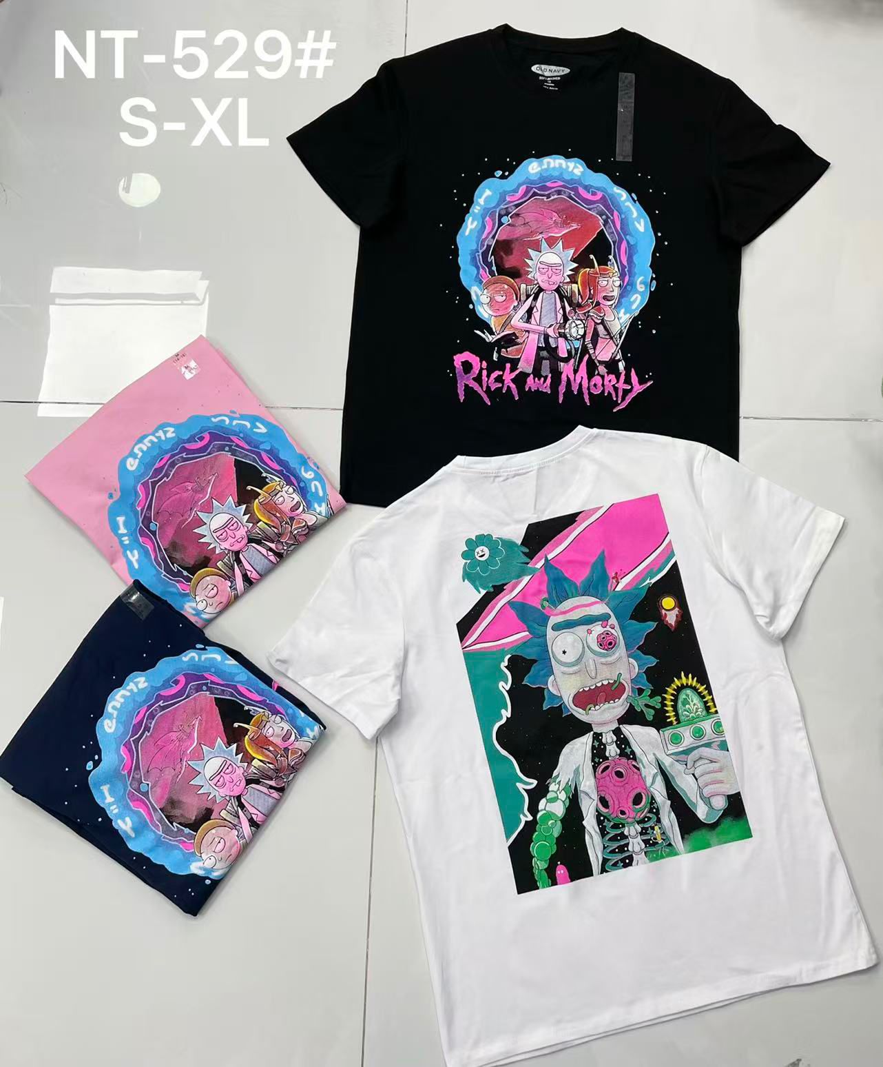 Animated Sci-Fi Art Tee – Bold Cartoon Vibes