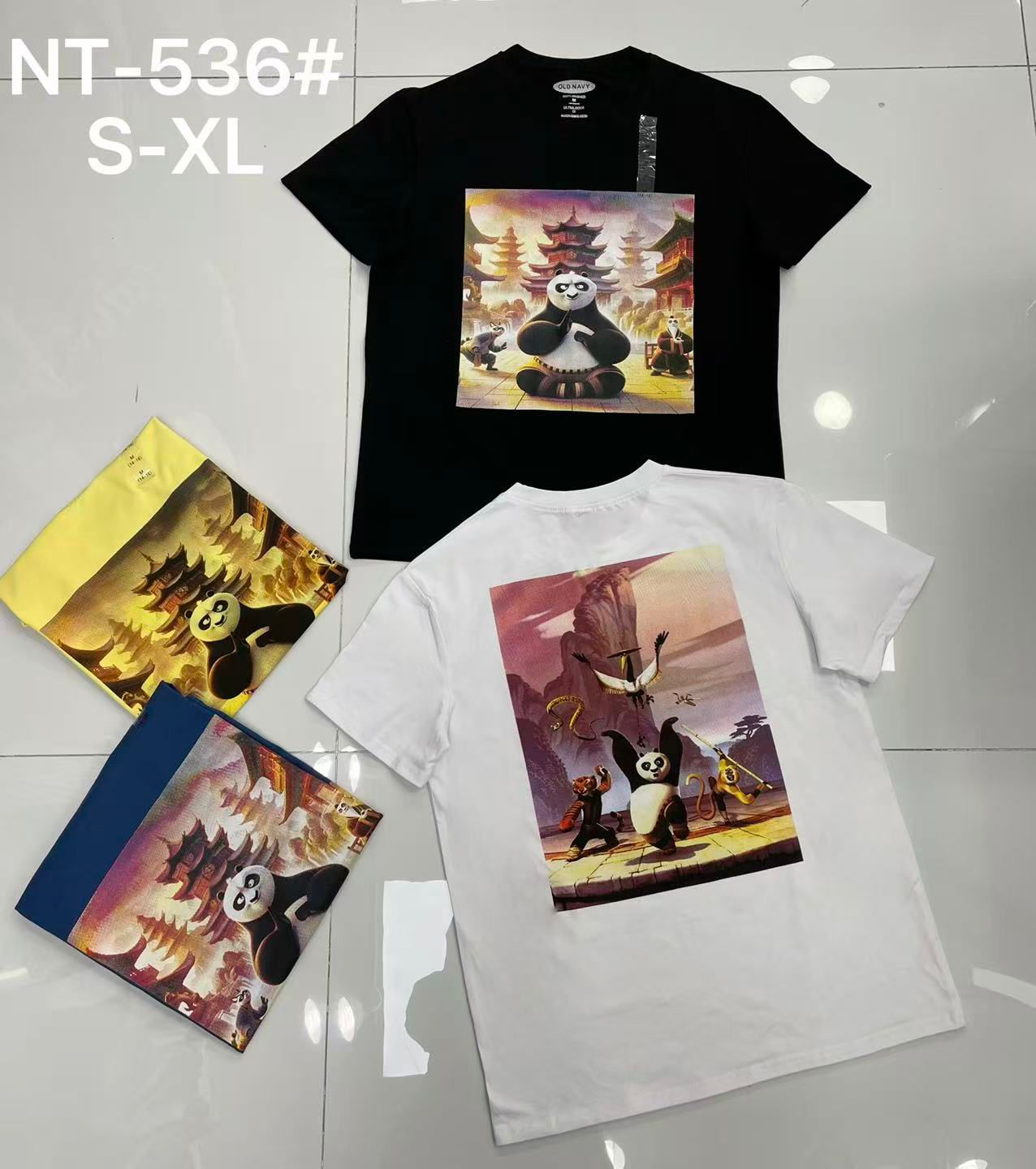 Martial Art Panda Graphic Tee