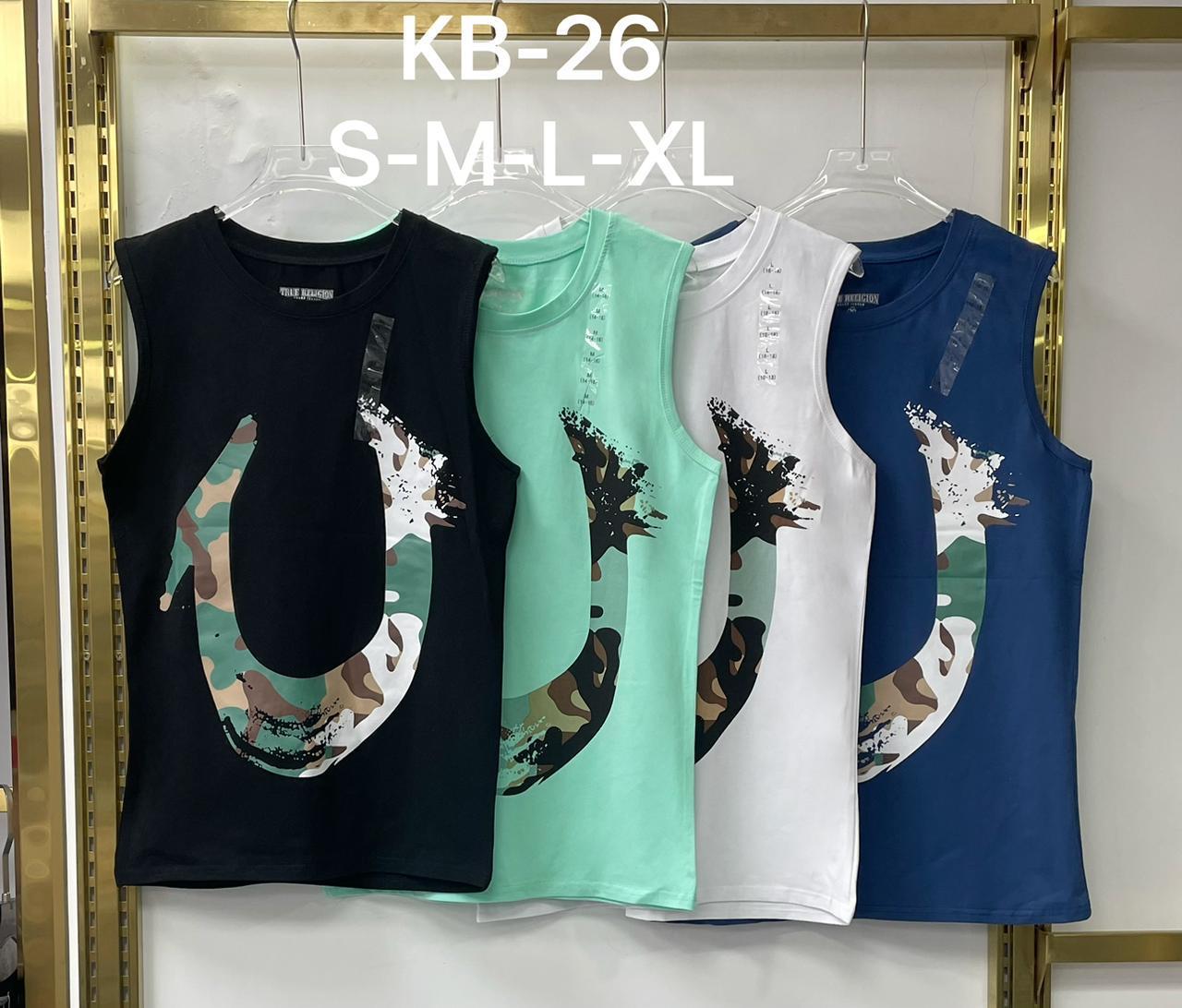 Men's Sleeveless Camo Graphic Muscle Tee – KB-26 (S-XL)