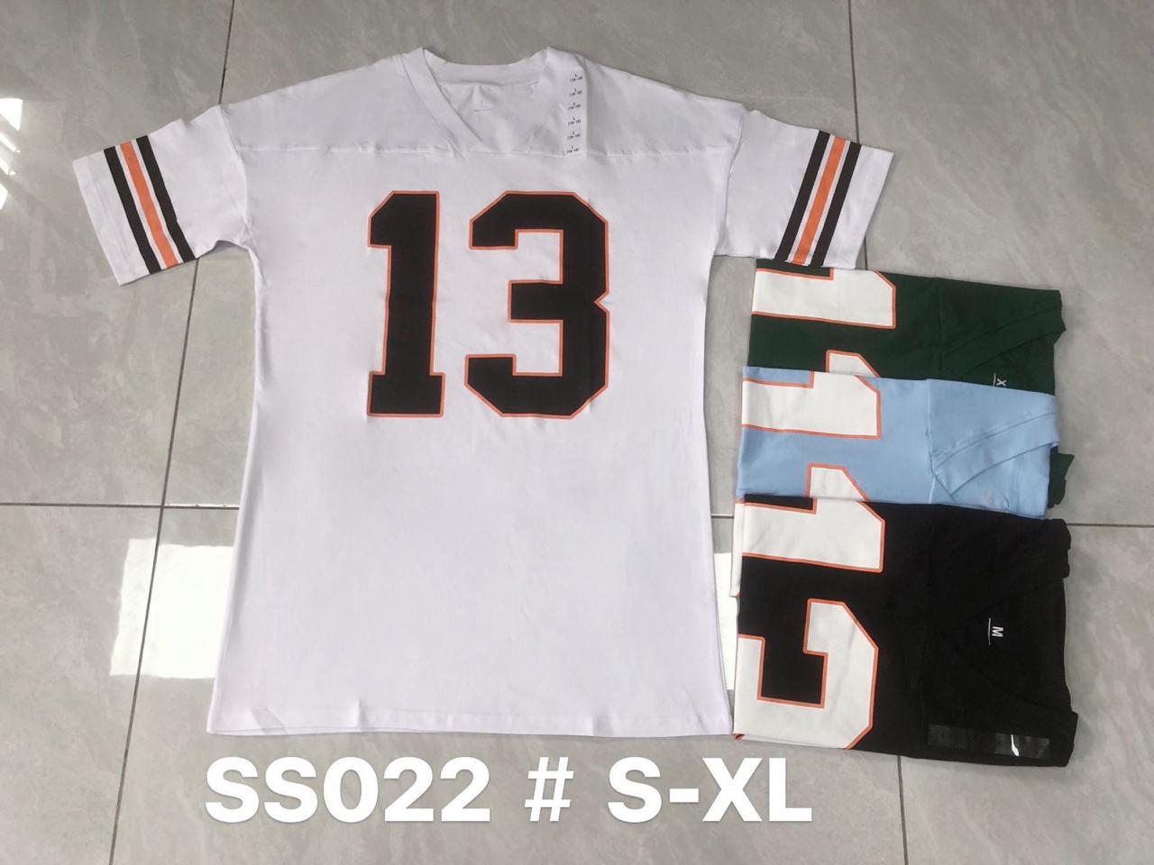 Men's Jersey Style "13" Graphic T-Shirt – SS022 (S-XL)