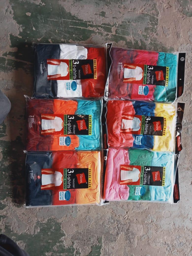 Hanes 3-Pack T-Shirts – Soft, Stylish & Affordable