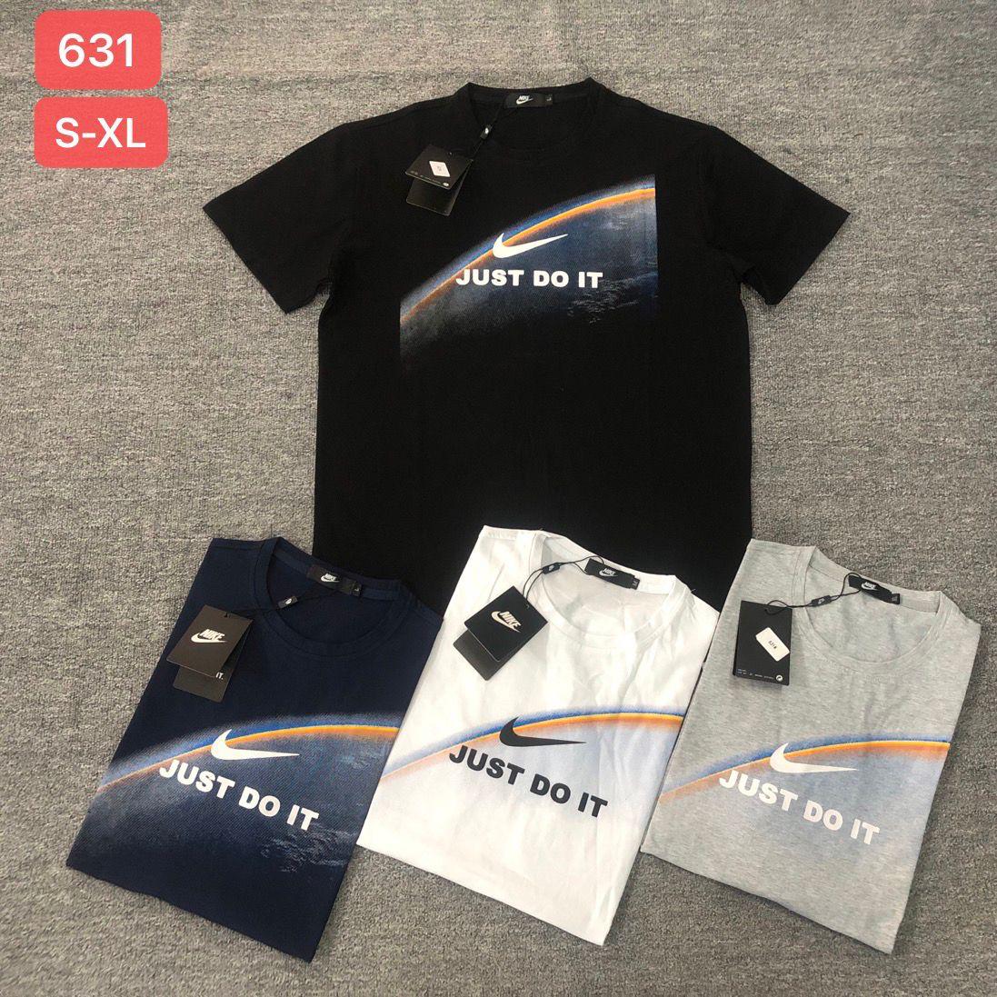 “JUST DO IT” Galaxy Horizon Print T-Shirts