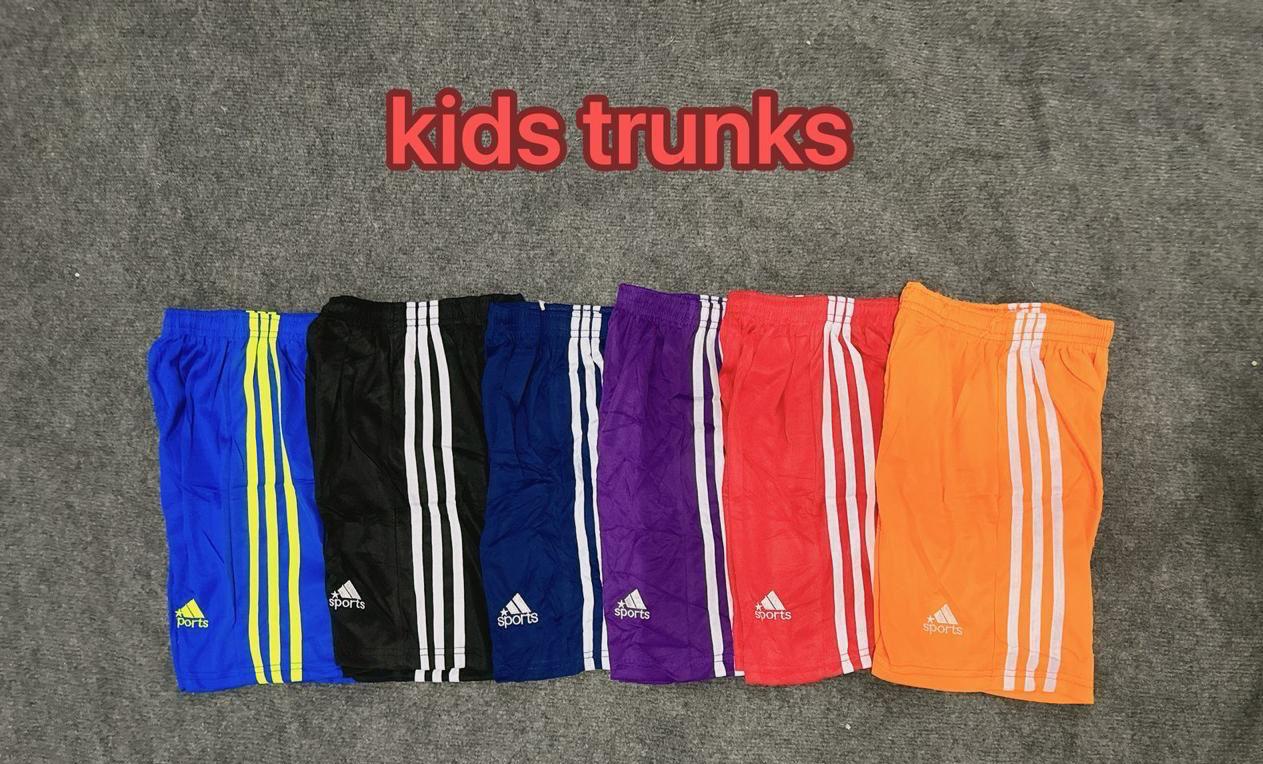 Colorful Kids Sports Trunks – Free Size