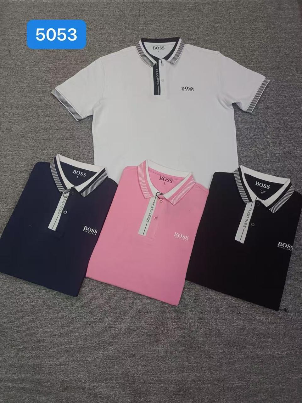 BOSS Signature Polo T-Shirt β Style 5053 (S-XL)