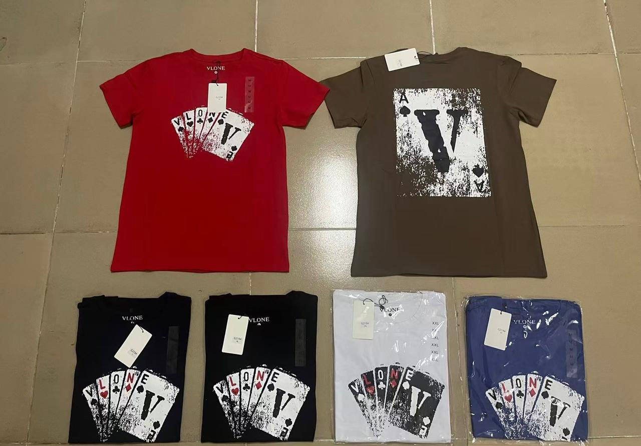 Vlone Inspired Graphic T-Shirt – Playing Card Edition
