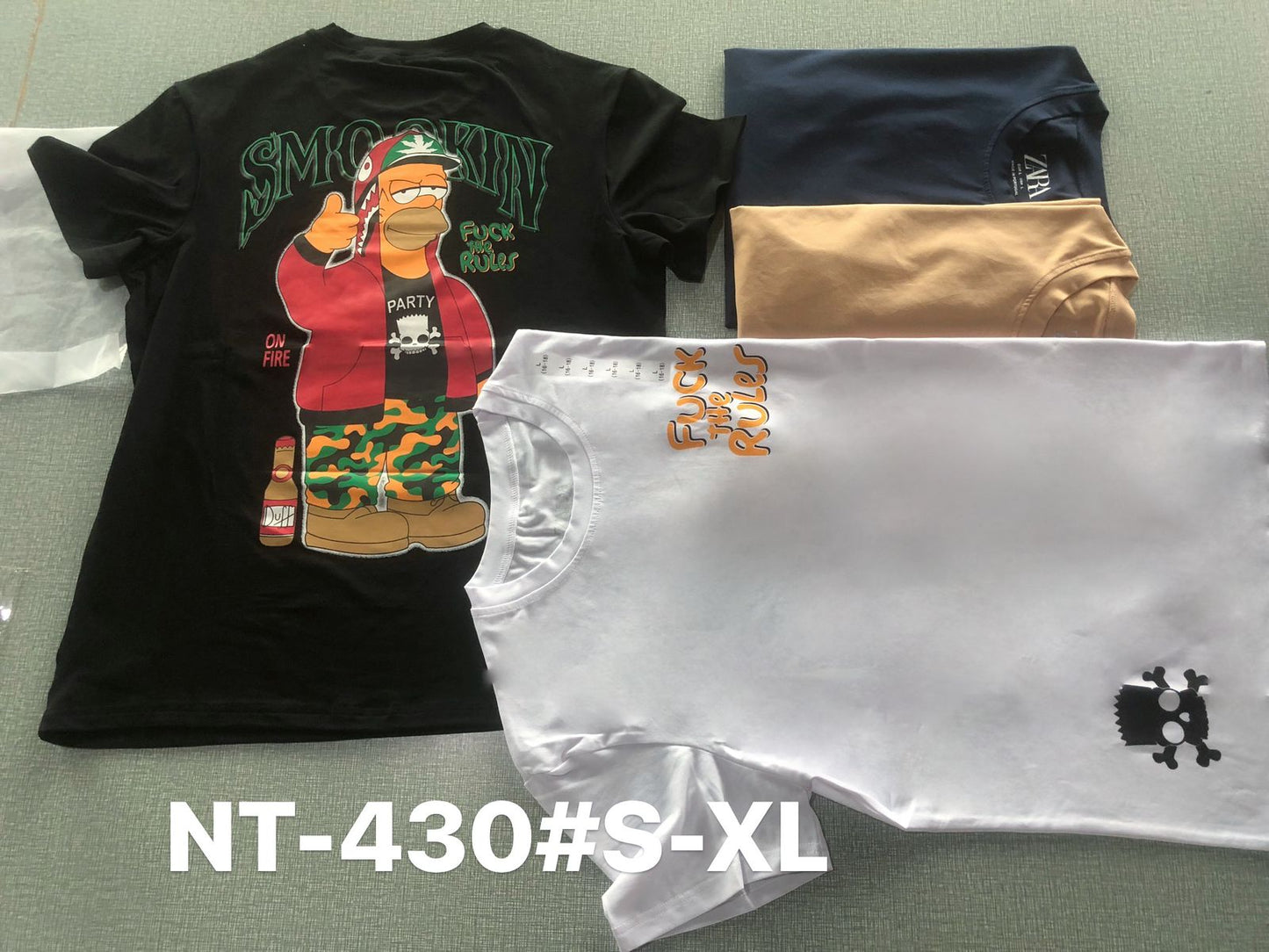 Men’s Graphic & Logo T-Shirts (NT-430#)