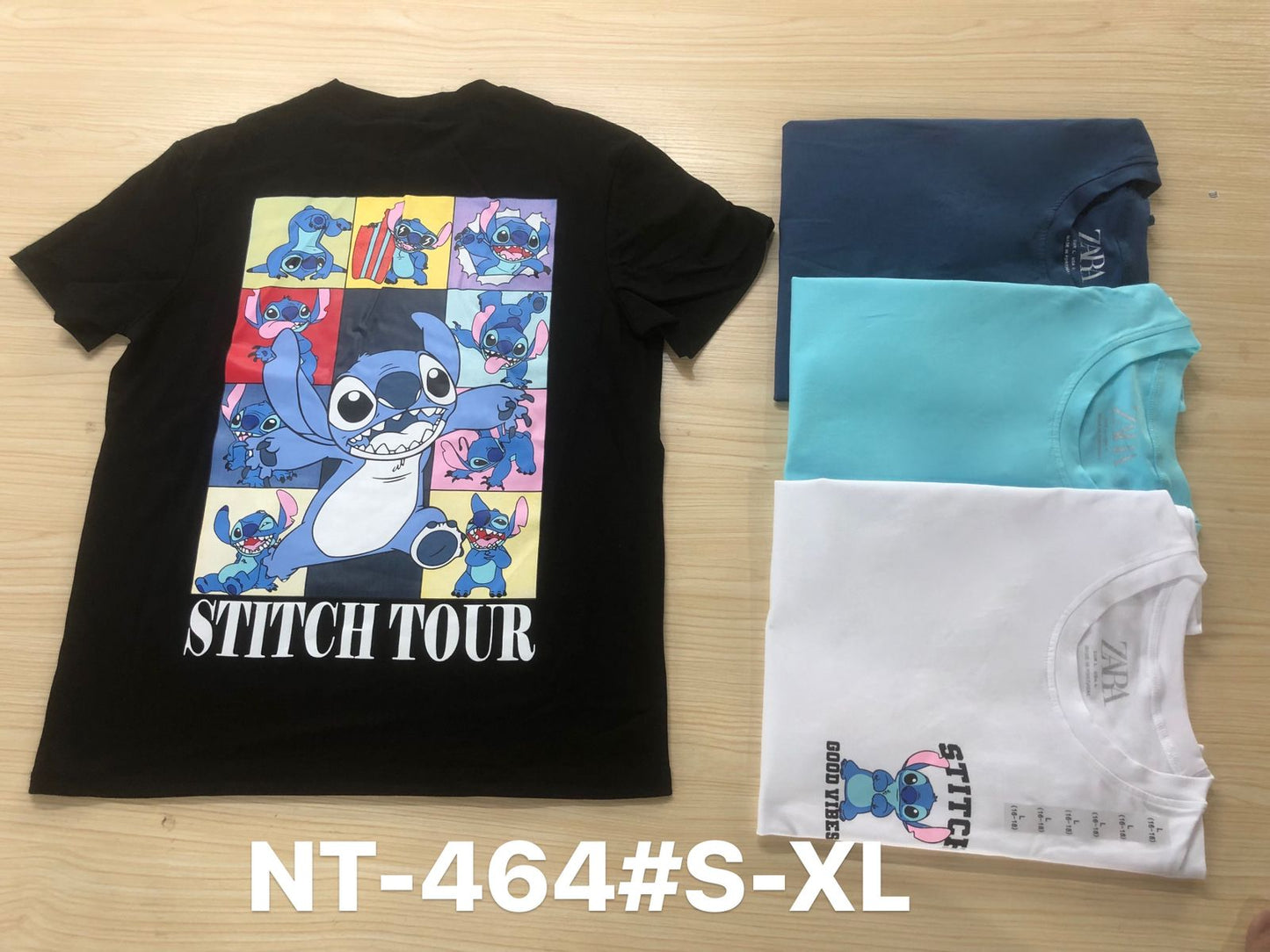 Unisex Stitch Tour Printed T-Shirt – NT-464