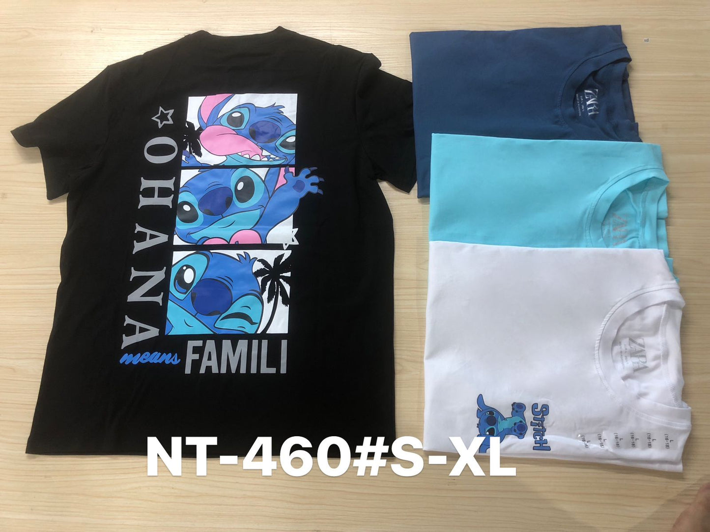Unisex Stitch “Ohana Means Family” Graphic T-Shirt – NT-460