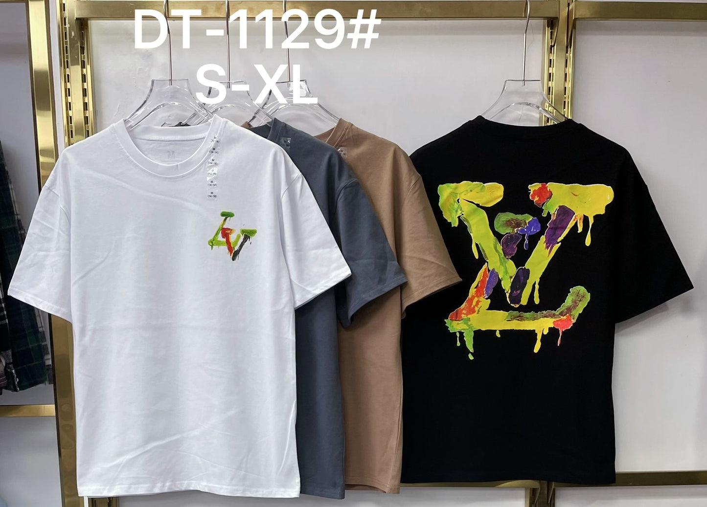 DT-1129 | Drip LV Graphic Tee