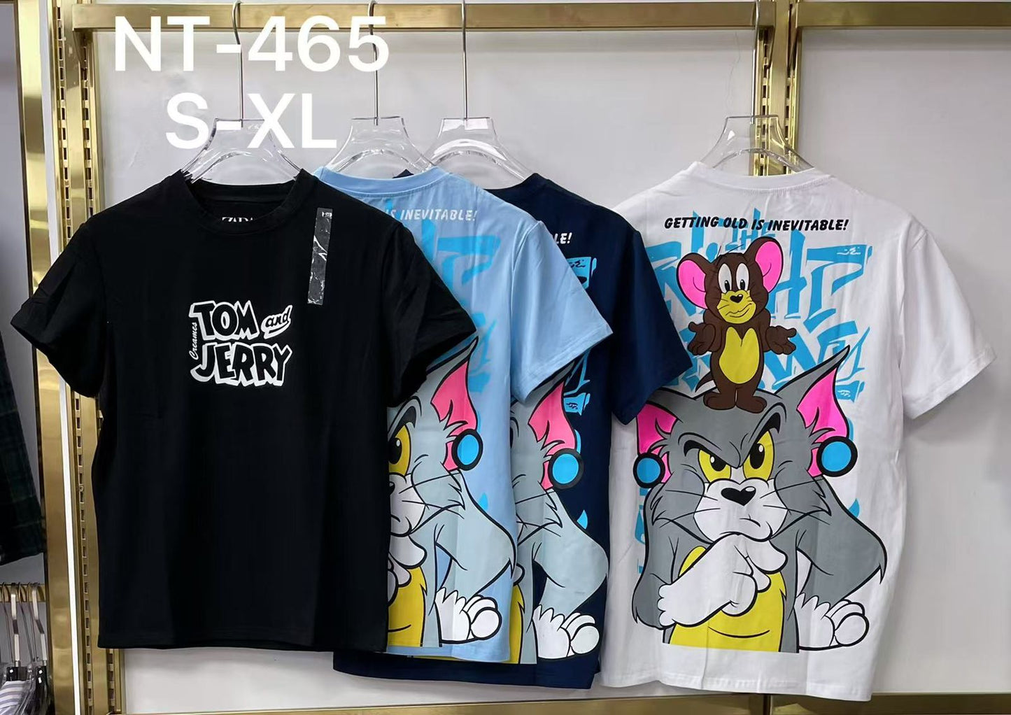 NT-465 | Tom & Jerry Graphic T-Shirt