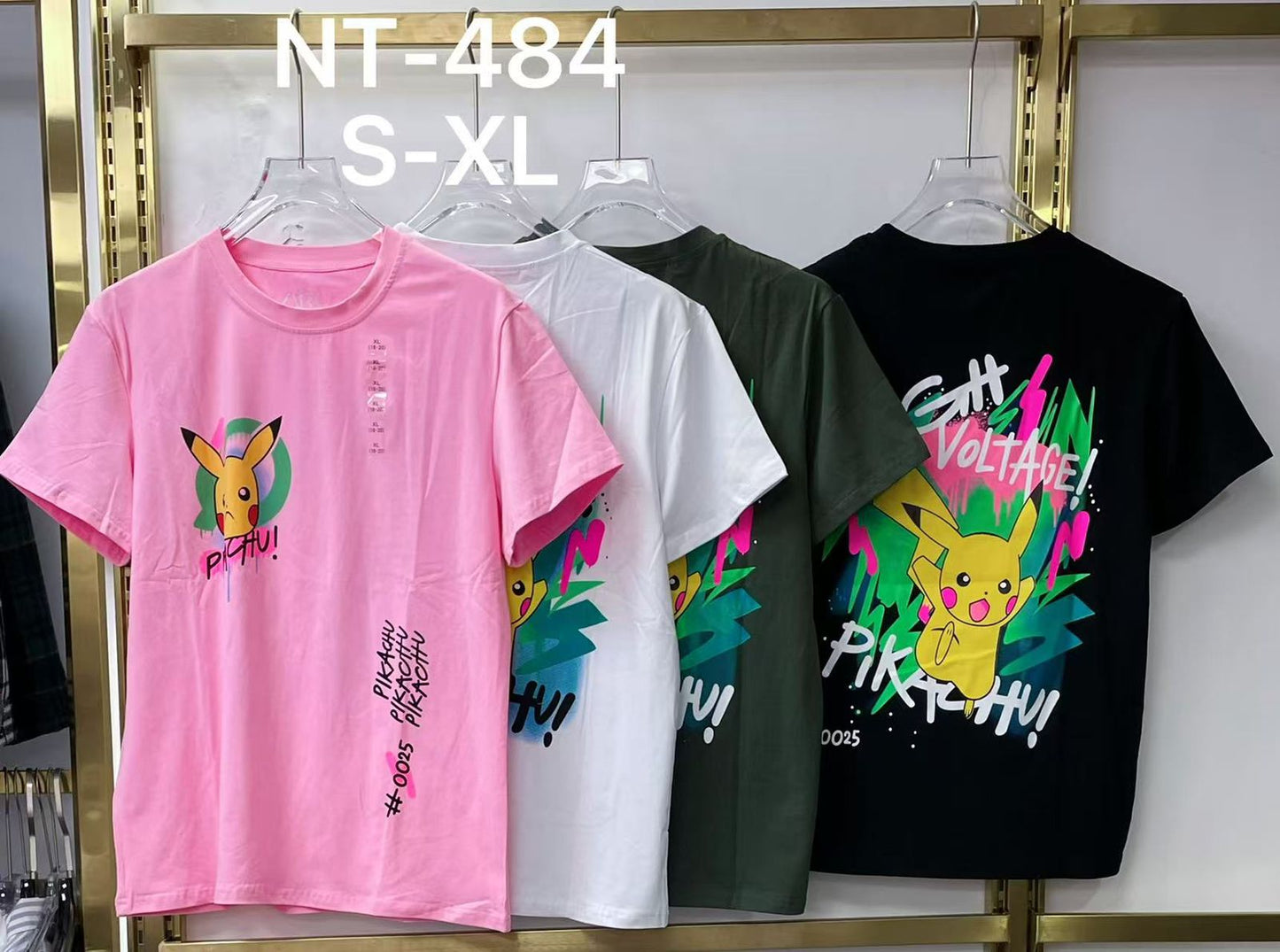 Pikachu High Voltage Graphic T-Shirt