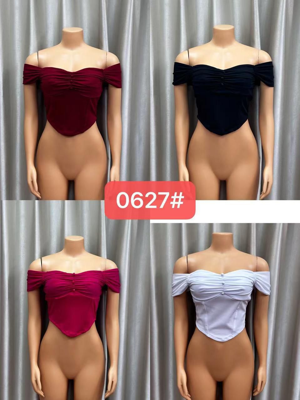 Off-Shoulder Corset Style Top