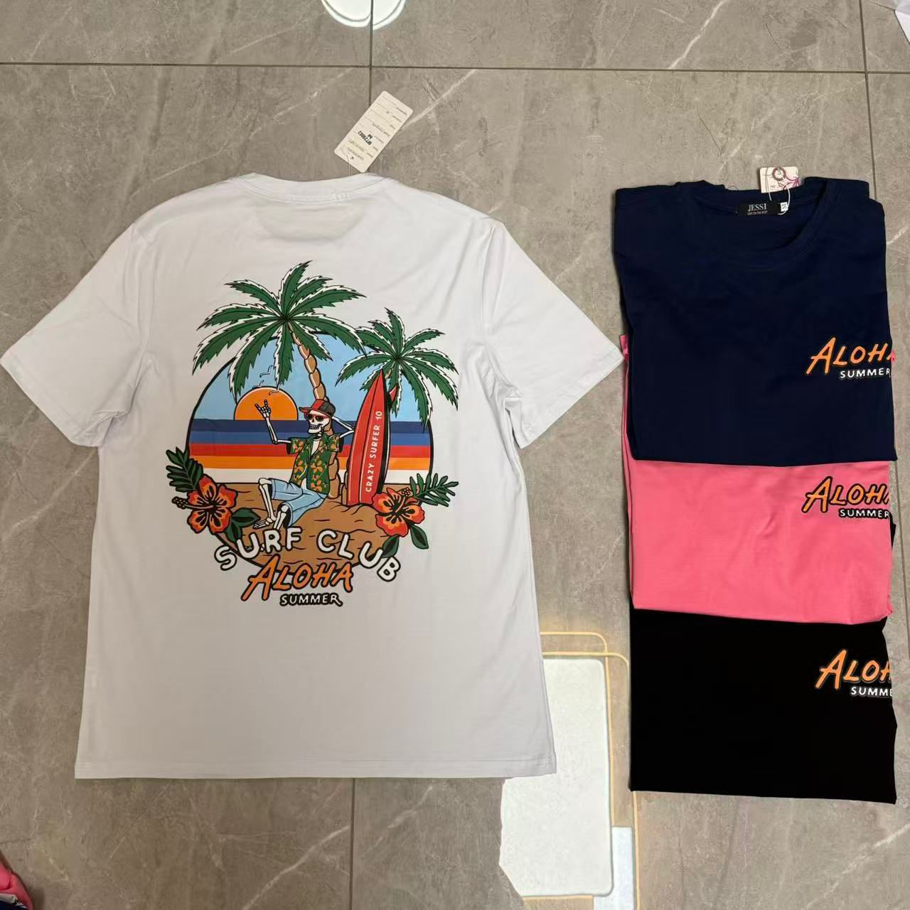 Aloha Surf Club Graphic Oversized T-Shirt