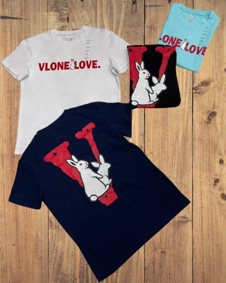 VLONE LOVE Bunny Graphic T-Shirt β NT408