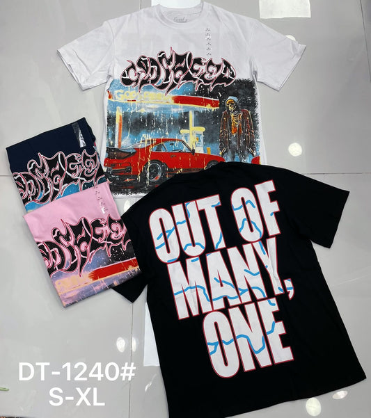 DT1240 Street Art Graphic T-Shirt
