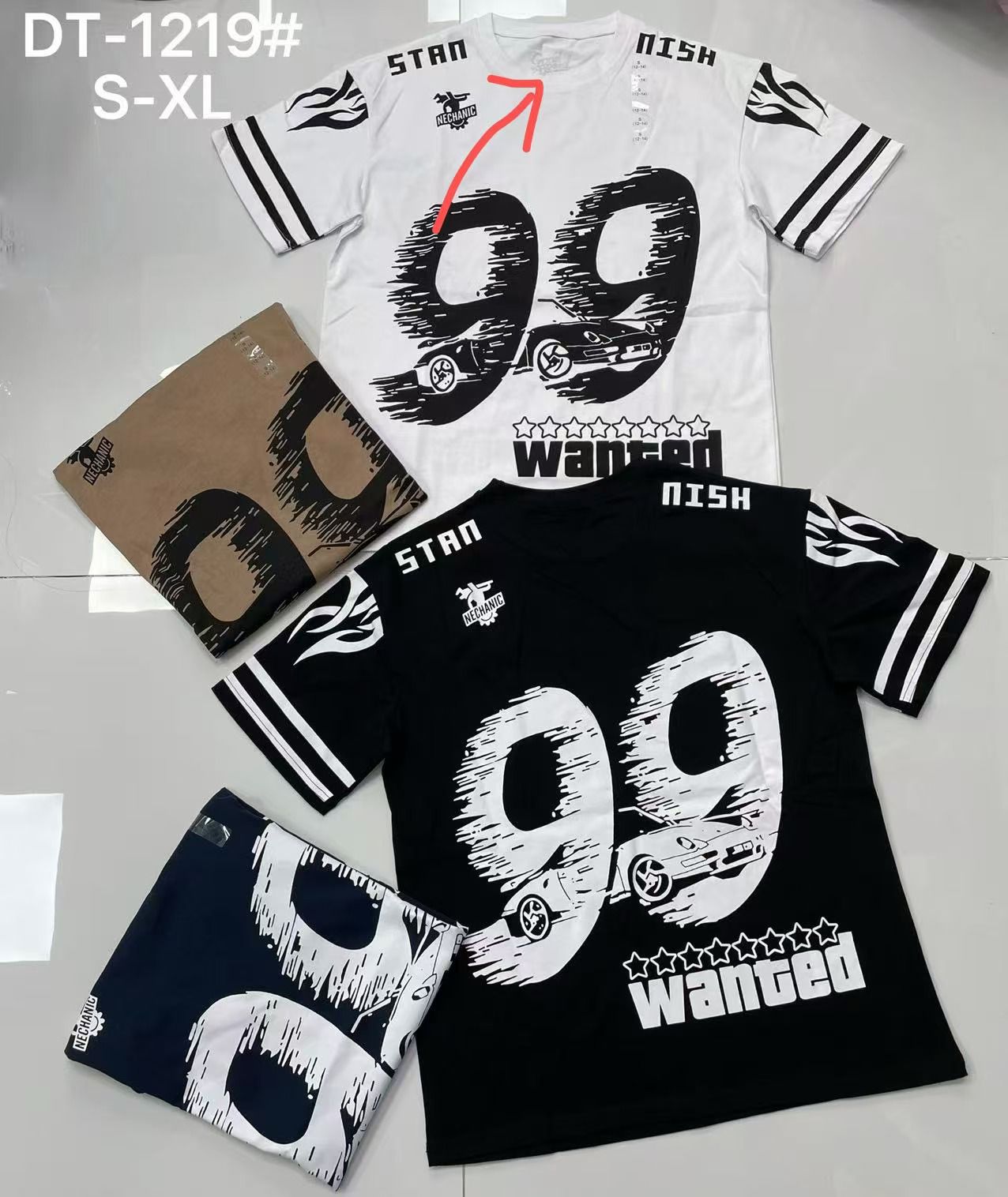 Wanted 99 Graphic T-Shirt for Men