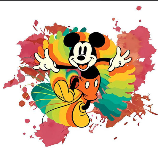 Classic Cartoon Vibes – Color Splash Edition