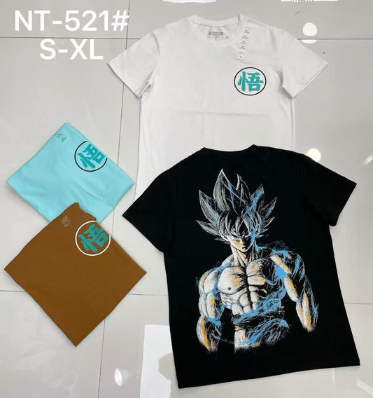 Anime Power Graphic Tee – Fierce Street Style Edition