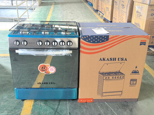 Stainless Steel 6 Burner Gas