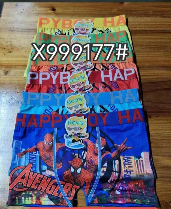 Boys Avengers Printed Boxer Briefs – 6-Piece Pack | Code X999177#