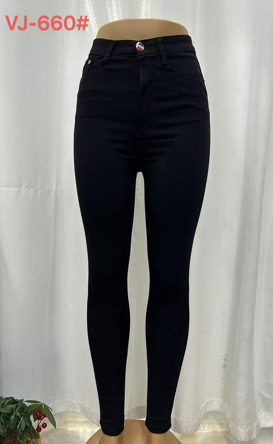 VJ-660# High Waist Skinny Stretch Pants