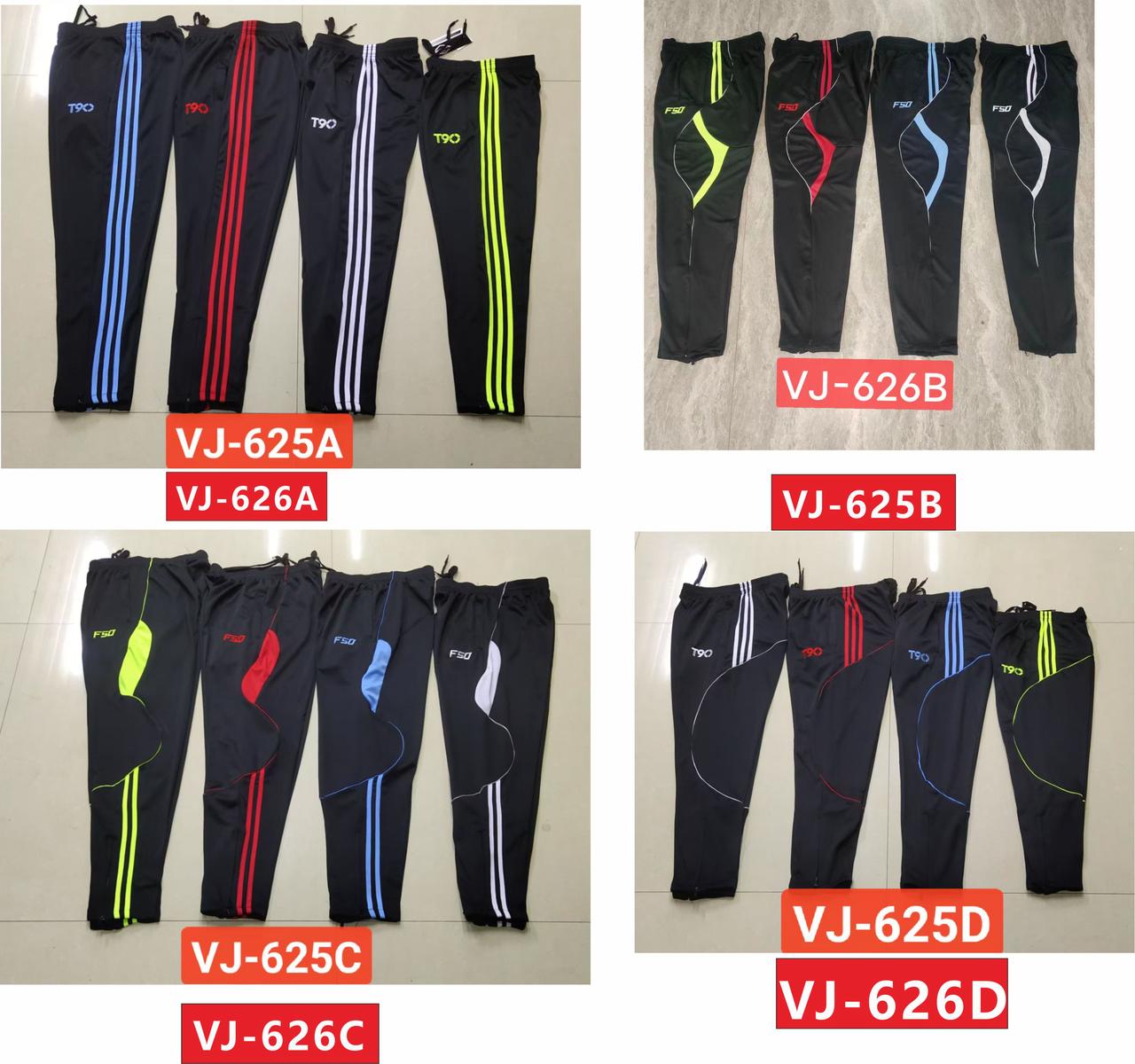 VJ-625 & VJ-626 Series – Premium Men’s Track Pants (L–XXL)