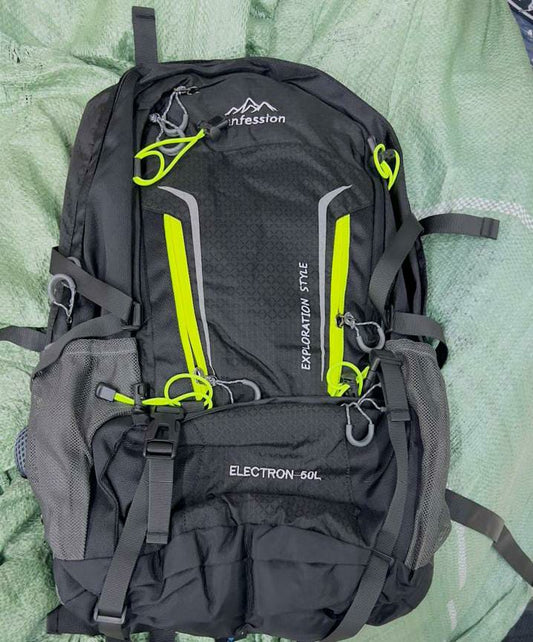 Electron 50L Hiking Backpack – Adventure-Ready Gear by Infesston