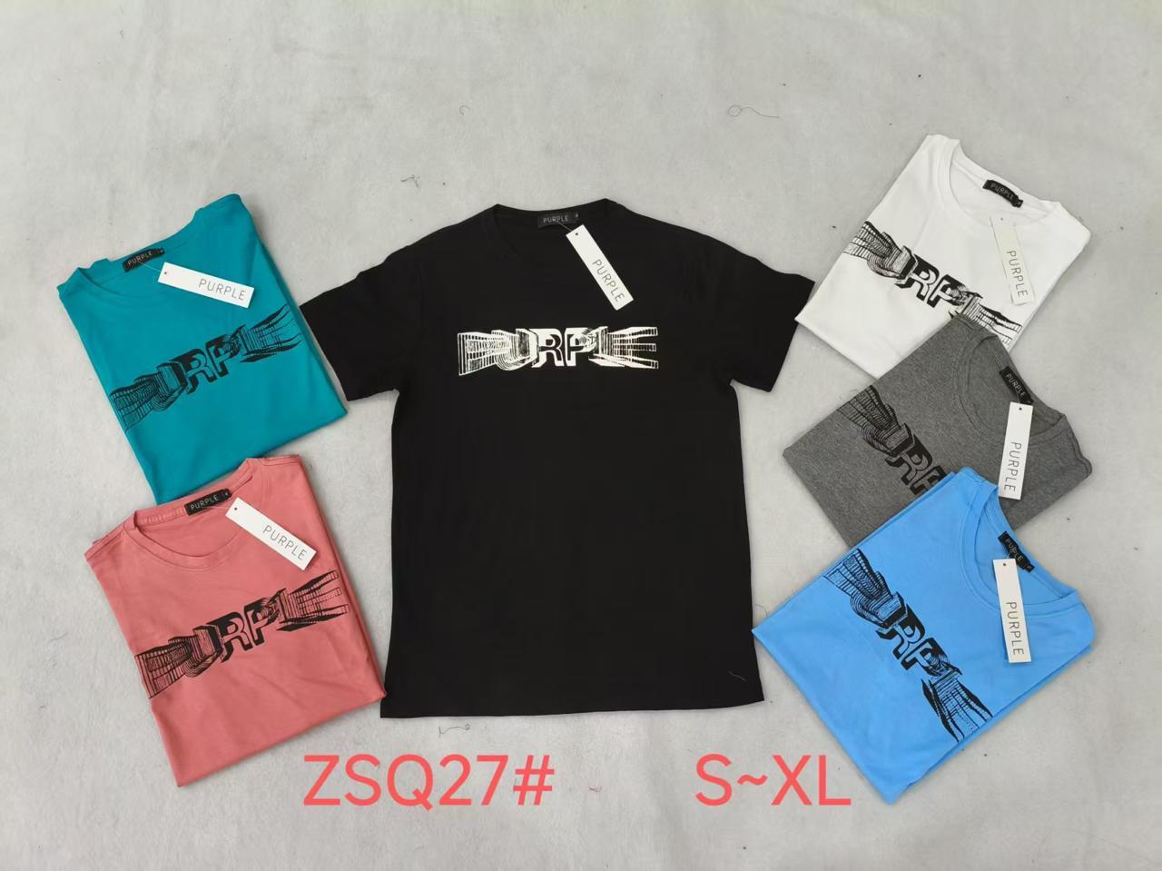 Men’s Graphic Printed Cotton T-Shirts – Style ZSQ27# (S to XL)