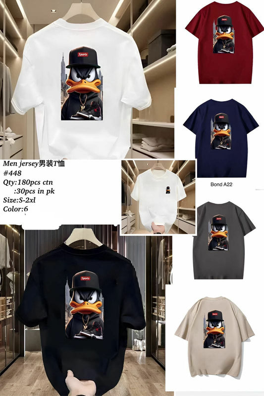 Men’s Graphic Jersey T-Shirt – Daffy Style | #448 | Sizes S–2XL