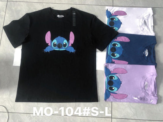 Stitch Graphic Cotton T-Shirt