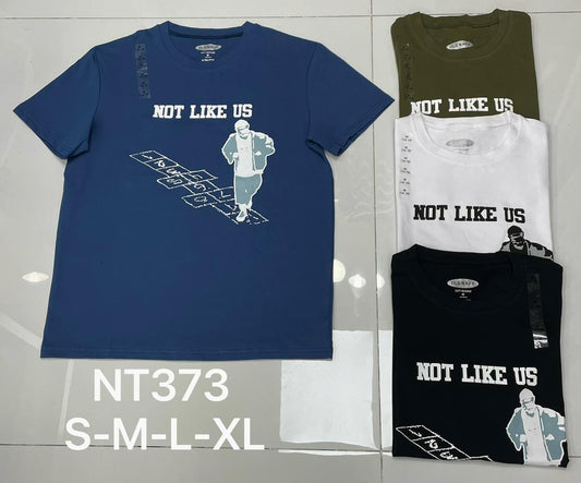 "Not Like Us" Statement Graphic T-Shirt
