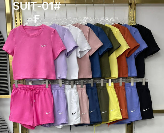 Women’s Cotton Co-Ord Shorts Set