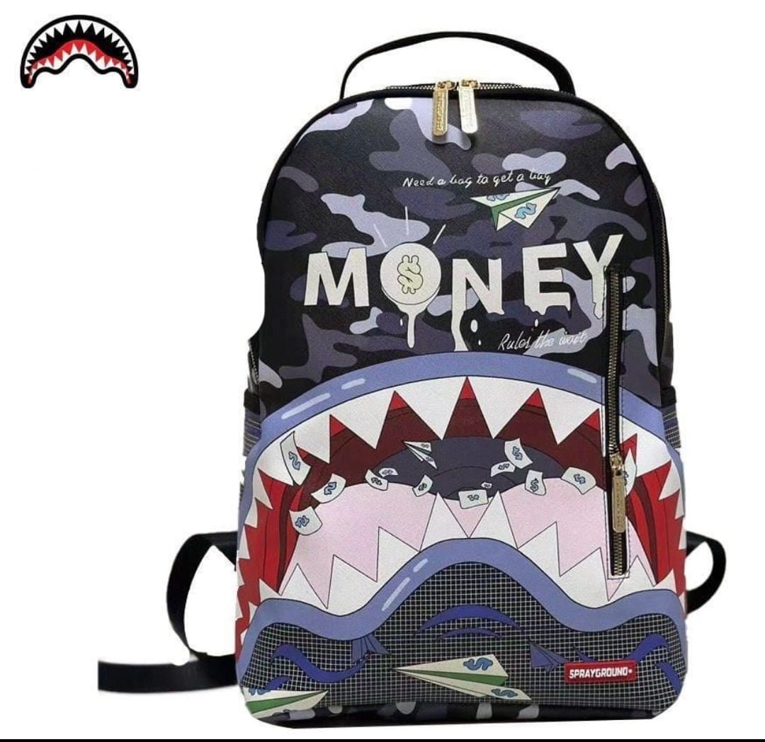 Sprayground “Money Shark” Backpack – Bold Street Style
