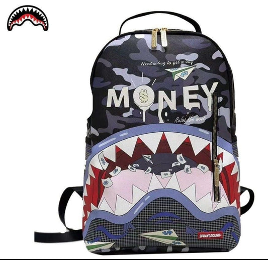 Sprayground “Money Shark” Backpack – Bold Street Style