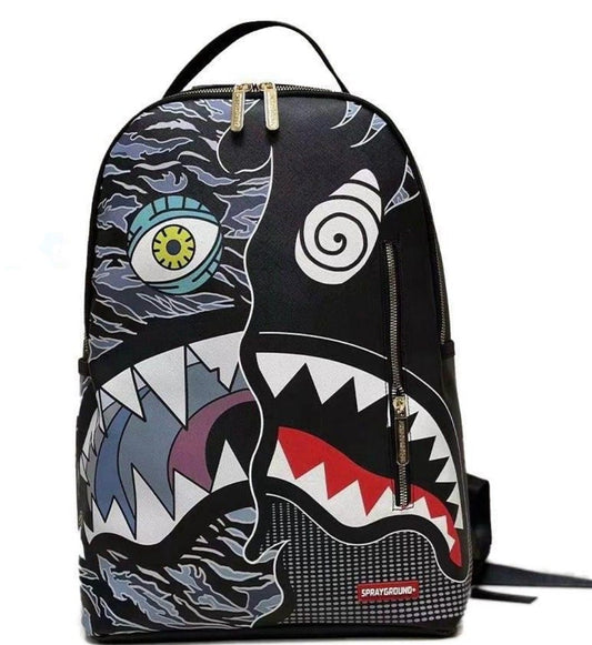 Sprayground Crazy Eyes Graphic Backpack