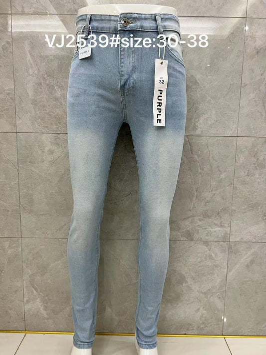 Men’s Light Blue Skinny-Fit Jeans – VJ2539