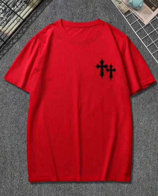 Red Cross Patch Oversized T-Shirt