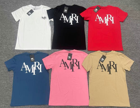 Bold Letter Print Men’s T-Shirt – Casual Streetwear