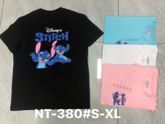 NT-380 Disney Stitch Duo Graphic T-Shirt – S-XL