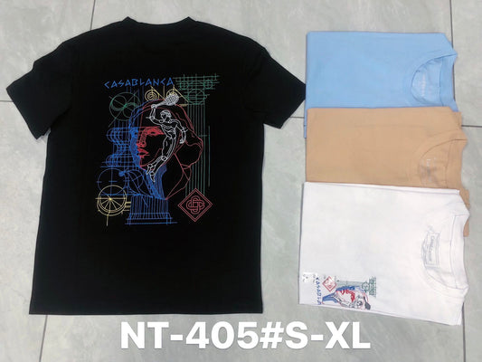 NT-405 Casablanca Graphic Jersey – Artistic Streetwear Tee