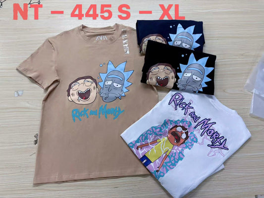 NT-445 Rick and Morty Graphic T-Shirt – S-XL