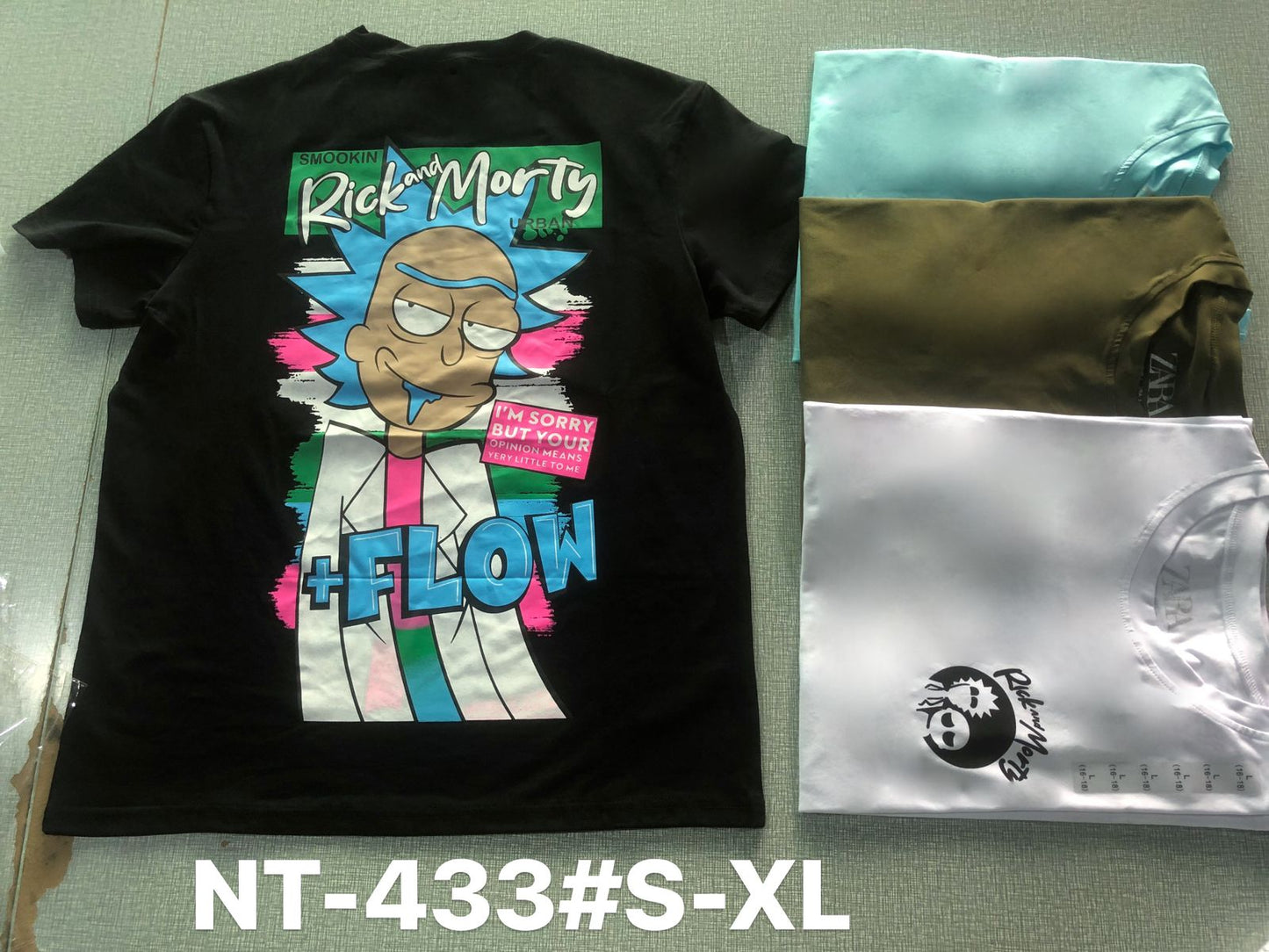 NT-433 Rick & Morty Graphic Tee