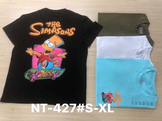 Men’s Simpsons Graphic T-Shirts (NT-427#)