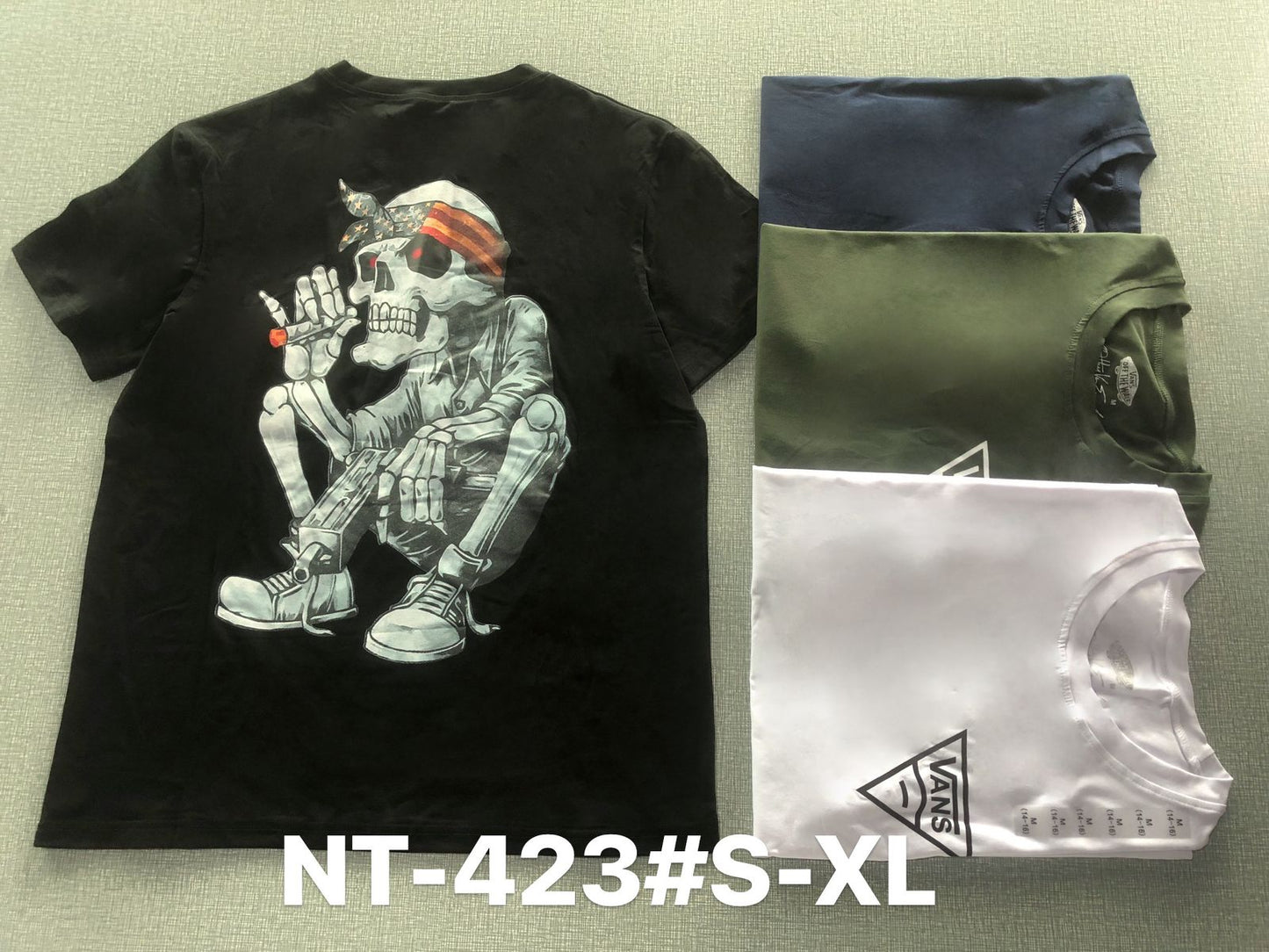 Unisex Skeleton Graphic Printed T-Shirt – NT-423