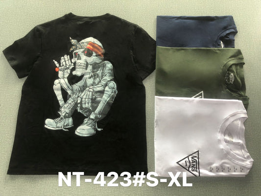 Unisex Skeleton Graphic Printed T-Shirt – NT-423