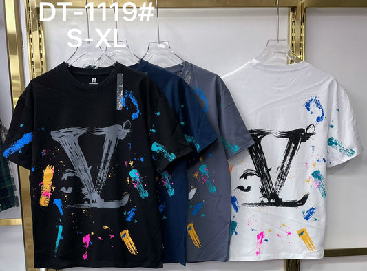 Paint Splash Graphic T-Shirt – DT-1119#
