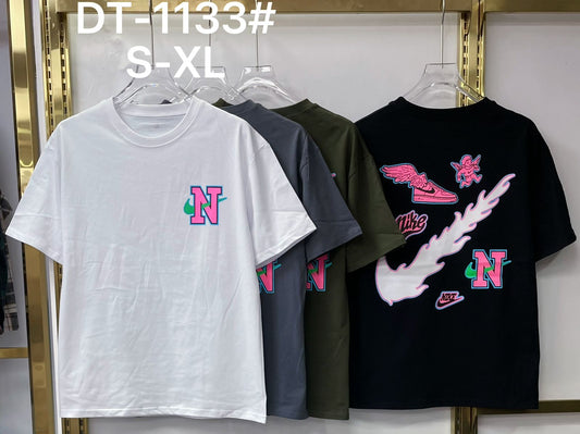 Unisex “N Logo” Oversized Graphic T-Shirt – DT-1133