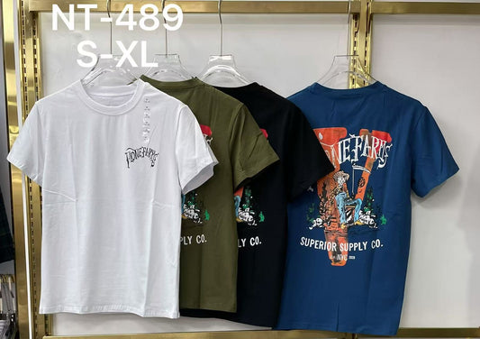 NT-489 | Bone Farris Graphic T-Shirt