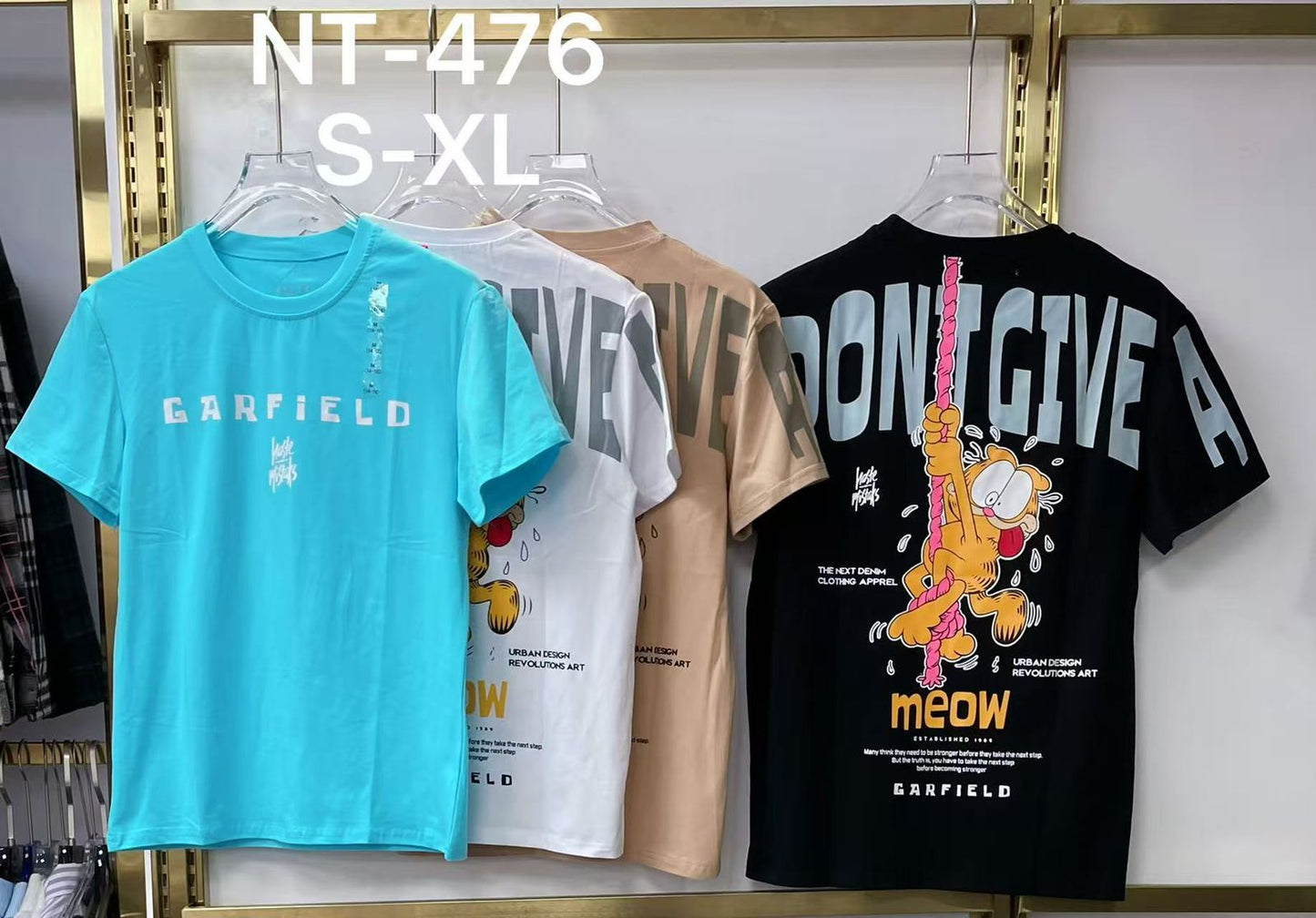 Garfield Graphic T-Shirt (Code: NT-476)