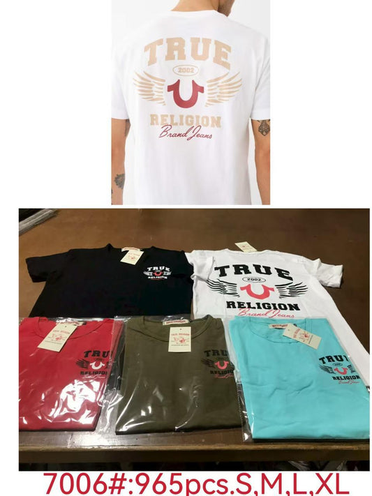 True Religion Wings Logo T-Shirt